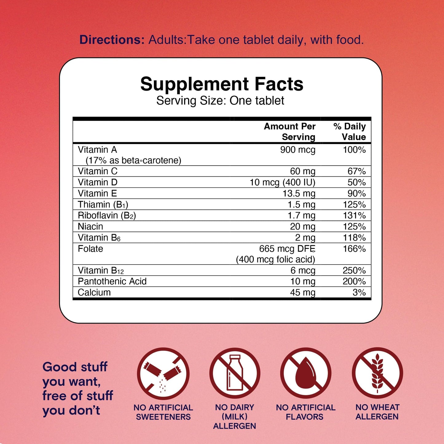 One-A-Day Daily Essentials, Multivitamin for Women & Men, Supports Healthy Brain and Muscle Function and Immune Health, Adult Multivitamin with Vitamin D, Vitamin B12, and Vitamin E, 150 Count