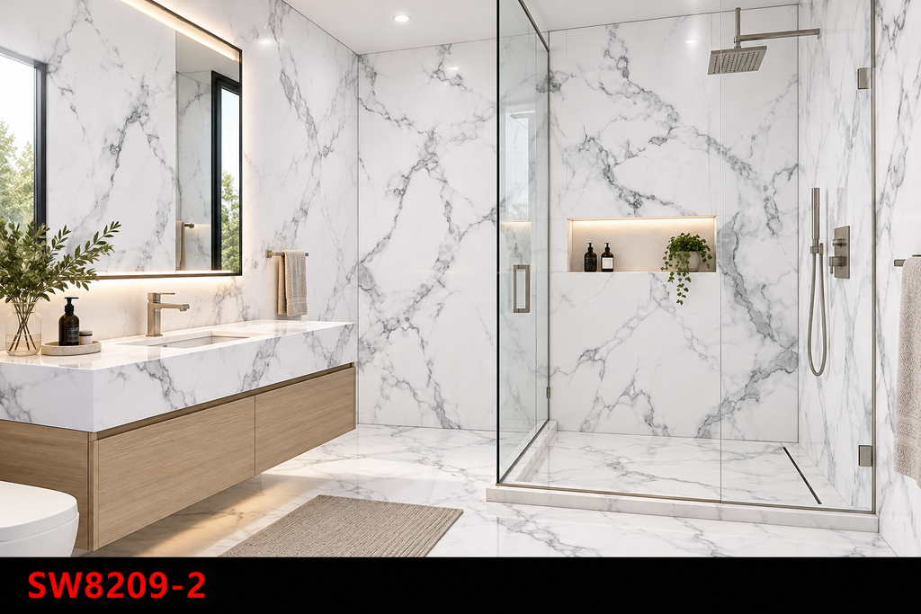 MARBLE PANEL PVC 4X8 FEET SW8209-2