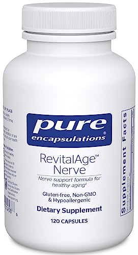 Pure Encapsulations Revita-Age Nerve | Hypoallergenic Supplement for Enhanced Cardiovascular, Metabolic and Neurocognitive Support | 120 Capsules