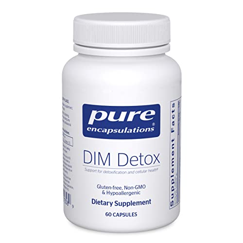 Pure Encapsulations DIM Detox | Supplement Support for Detoxification and Cellular Health* | 60 Capsules