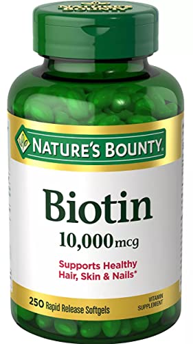 Nature's Bounty Biotine 10 000 mcg, 250 gélules à libération rapide