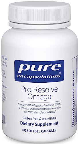 Pure Encapsulations Pro-Resolve Omega | Omega-3 Fatty Acids for Cardiovascular Health | 60 Softgel Capsules