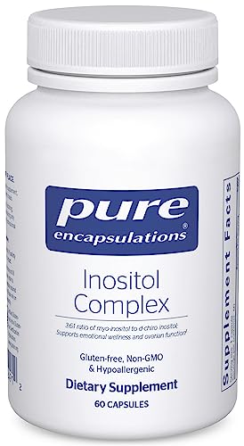 Pure Encapsulations Inositol Complex | Supplement to Support Energy, Healthy Metabolism, and Ovarian Function* | 60 Capsules