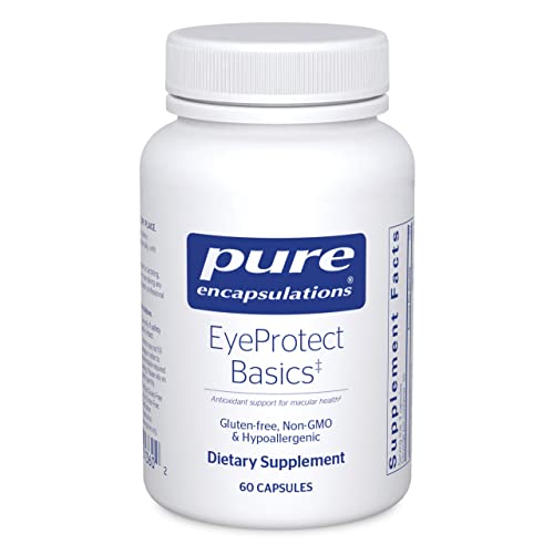 Pure Encapsulations EyeProtect Basics | Key Antioxidant Support for Eye Health | 60 Capsules