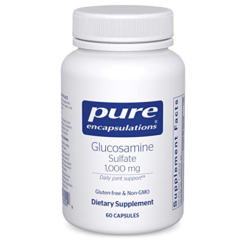 Pure Encapsulations Glucosamine Sulfate 1,000 mg | Supplement for Joint Support and Mobility, Cartilage Health, and Connective Tissue* | 60 Capsules