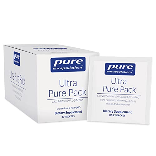 Pure Encapsulations Ultra Pure Pack - Daily Comprehensive Multivitamins - Supports Well-being* - with Coenzyme Q10, Vitamin C & More - Non-GMO - 30 Packets