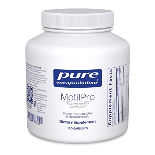 Pure Encapsulations MotilPro | Hypoallergenic Dietary Supplement to Promote Healthy Gut Motility* | 180 Capsules