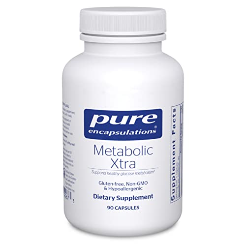 Pure Encapsulations Metabolic Xtra | Supplement to Support Carbohydrate Metabolism, and Homeostasis* | 90 Capsules