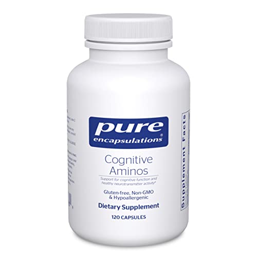 Pure Encapsulations Cognitive Aminos | Hypoallergenic Supplement for Cognitive Function Support | 120 Capsules