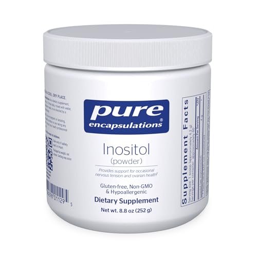 Pure Encapsulations Inositol (Powder) - Supplement to Support Energy, Nervous System & Ovarian Function* - with Myo-Inositol - 8.8 Ounces