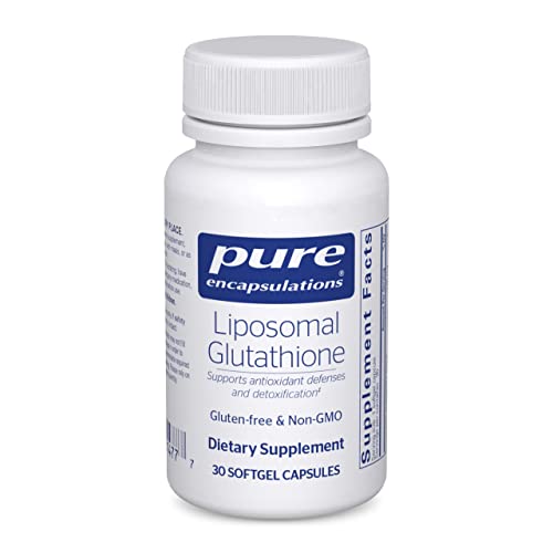 Pure Encapsulations Liposomal Glutathione - Immune Support & Liver Detox* - Antioxidant Protection - with Setria Glutathione - Non-GMO - 30 Softgel Capsules