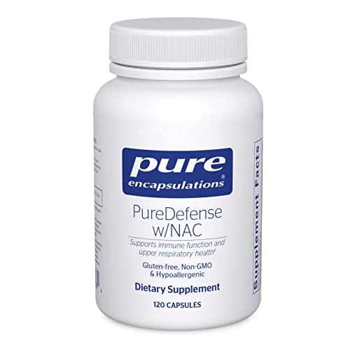 Pure Encapsulations PureDefense with NAC | Enhances First-Line Immune Defense and Upper Respiratory Health | 120 Capsules