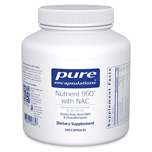 Pure Encapsulations Nutrient 950 with NAC | Helps Provide Additional Immune Support | 240 Capsules