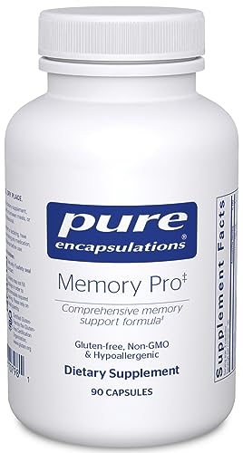 Pure Encapsulations Memory Pro | Comprehensive Memory Support Formula | 90 Capsules