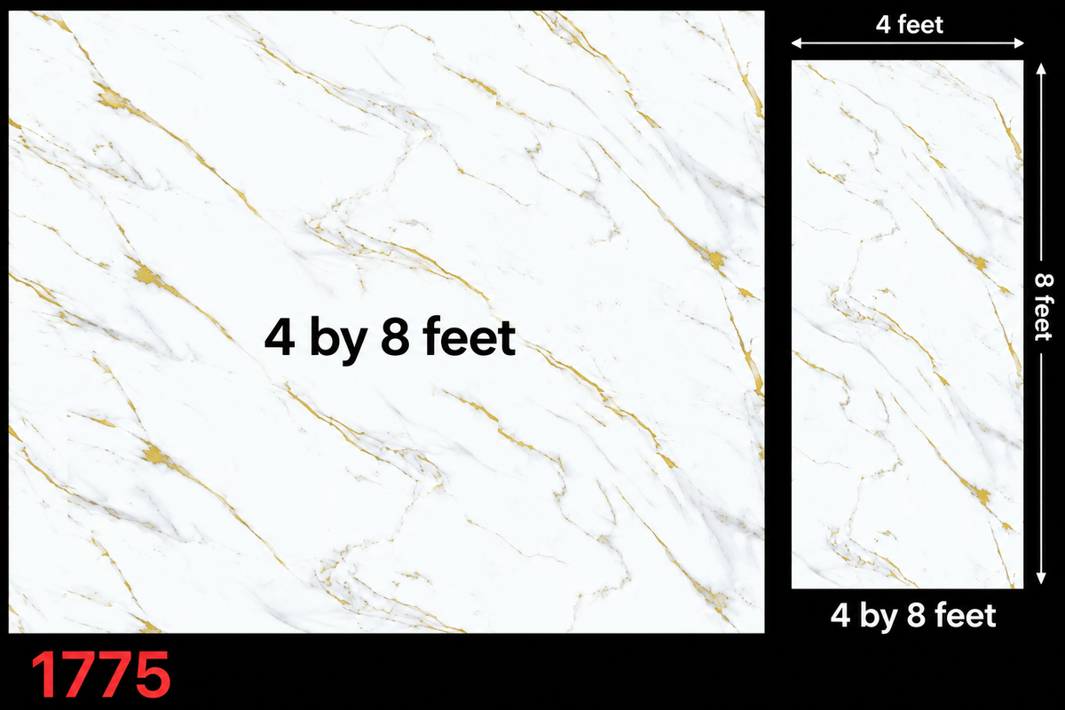 MARBLE PANEL PVC 4X8 FEET 1775