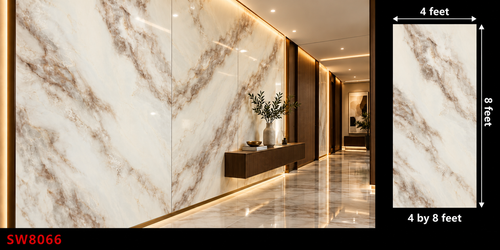 MARBLE PANEL PVC 4X8 FEET SW8066