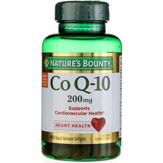 Nature's Bounty CoQ10 200 mg Q-Sorb Softgels, 80 unités