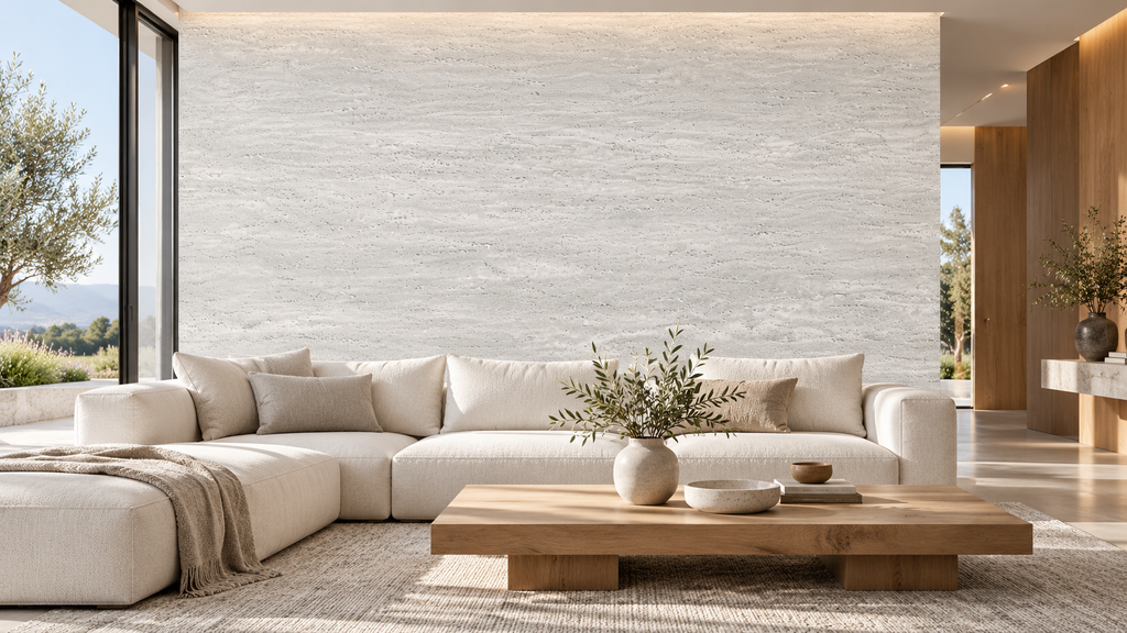 Z-MLDS031 Flexible Stone 11.44 inch x 118.11 inch  = 3.93 feet x 9.84 feet = 38.67 square feet per panel