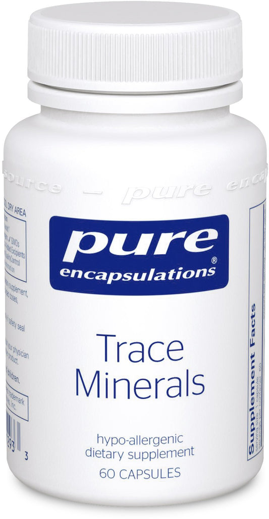 Pure Encapsulations - Trace Minerals - Essential Trace Mineral Blend to Support Metabolism and Cellular Function- 60 Capsules