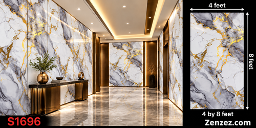 MARBLE PANEL PVC 4X8 FEET S1696