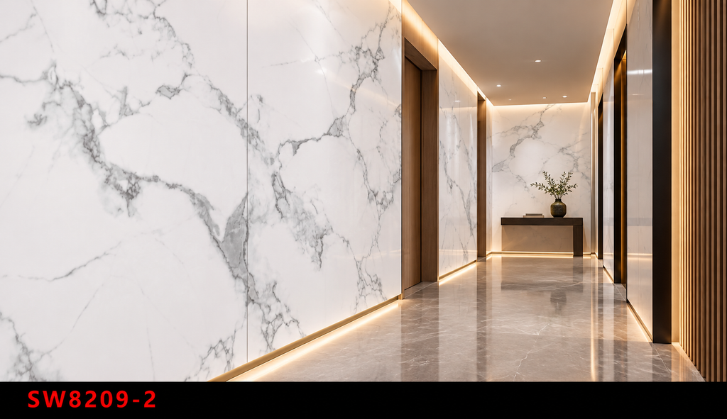 MARBLE PANEL PVC 4X8 FEET SW8209-2