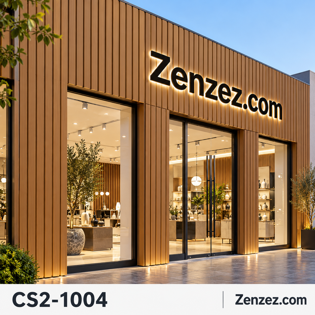 WALL PVC PANEL SLAT (SIDING) 6X114 INCHES = 6 INCHES X 9.5 FEET EXTERIOR USE MODEL CS2-1004