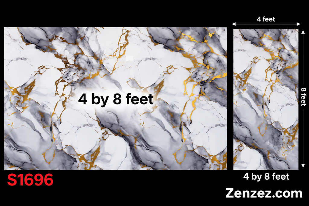 MARBLE PANEL PVC 4X8 FEET S1696