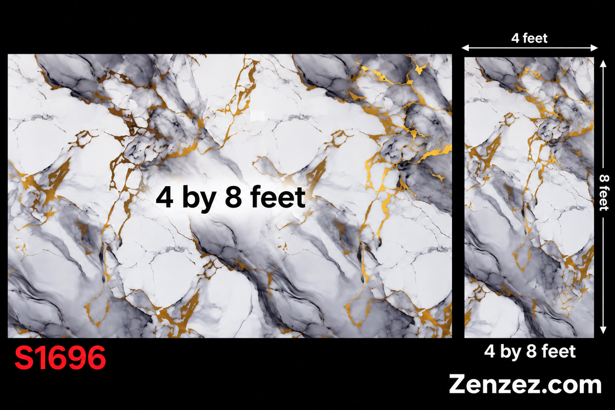 MARBLE PANEL PVC 4X8 FEET S1696